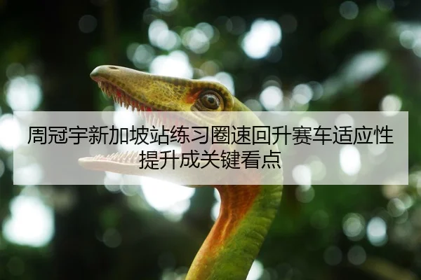 周冠宇新加坡站练习圈速回升赛车适应性提升成关键看点